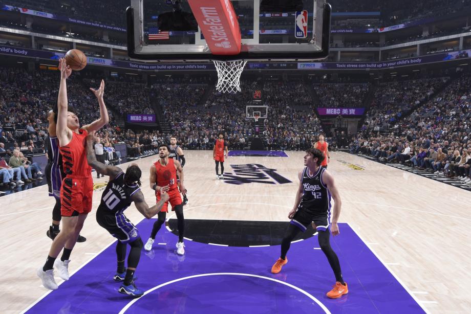 [图]杨瀚森2分1助1断 开拓者擒国王取3连胜